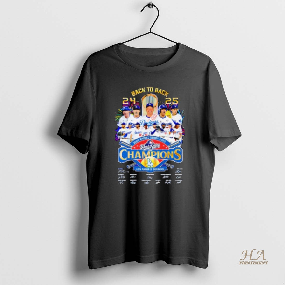 Official Mq9vcfgv Los Angeles Dodgers Back To Back World Series Champions Signatures T-Shirts, Hoodie, Sweatshirt