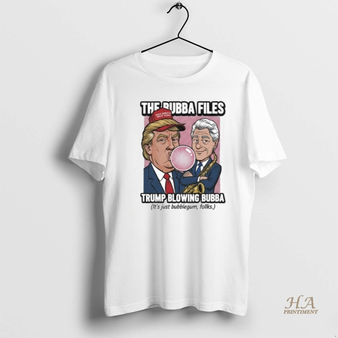 Official Bubba Files Trump Blowing Bubba Just Bubblegum Folks T-Shirts, Hoodie, Sweatshirt