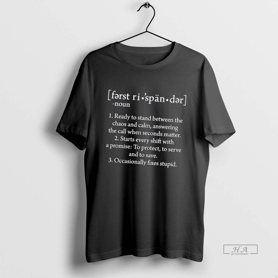 Official Ww4bbxwt No Quarter First Responder Defined Occasionally Fixes Stupid T-Shirts, Hoodie, Sweatshirt | InkNestWear.com