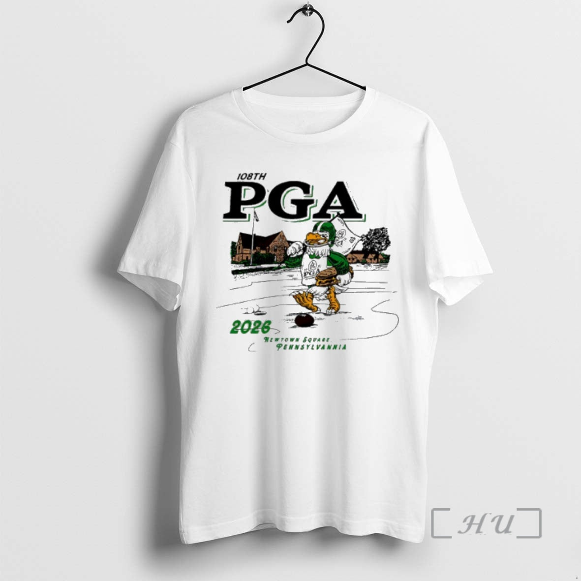 Officials 108th Pga Championship 2026 Joe Eagle Newton Square Mascot T-Shirts, Hoodie, Sweatshirt | InkNestWear.com