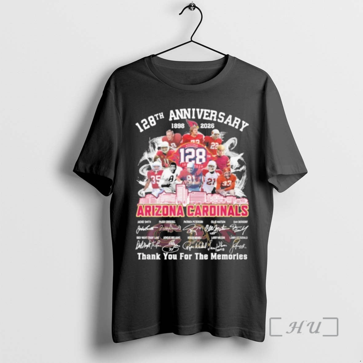 Officials 128th Anniversary 1898 2026 Arizona Cardinals Teams T-Shirts, Hoodie, Sweatshirt | InkNestWear.com
