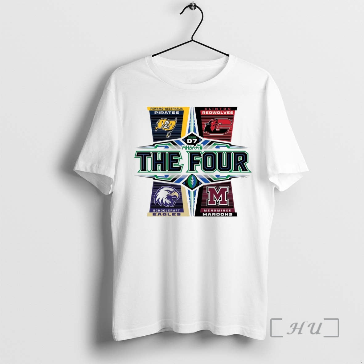 Officials 2025 Mhsaa Football D7 The Four T-Shirts, Hoodie, Sweatshirt | InkNestWear.com