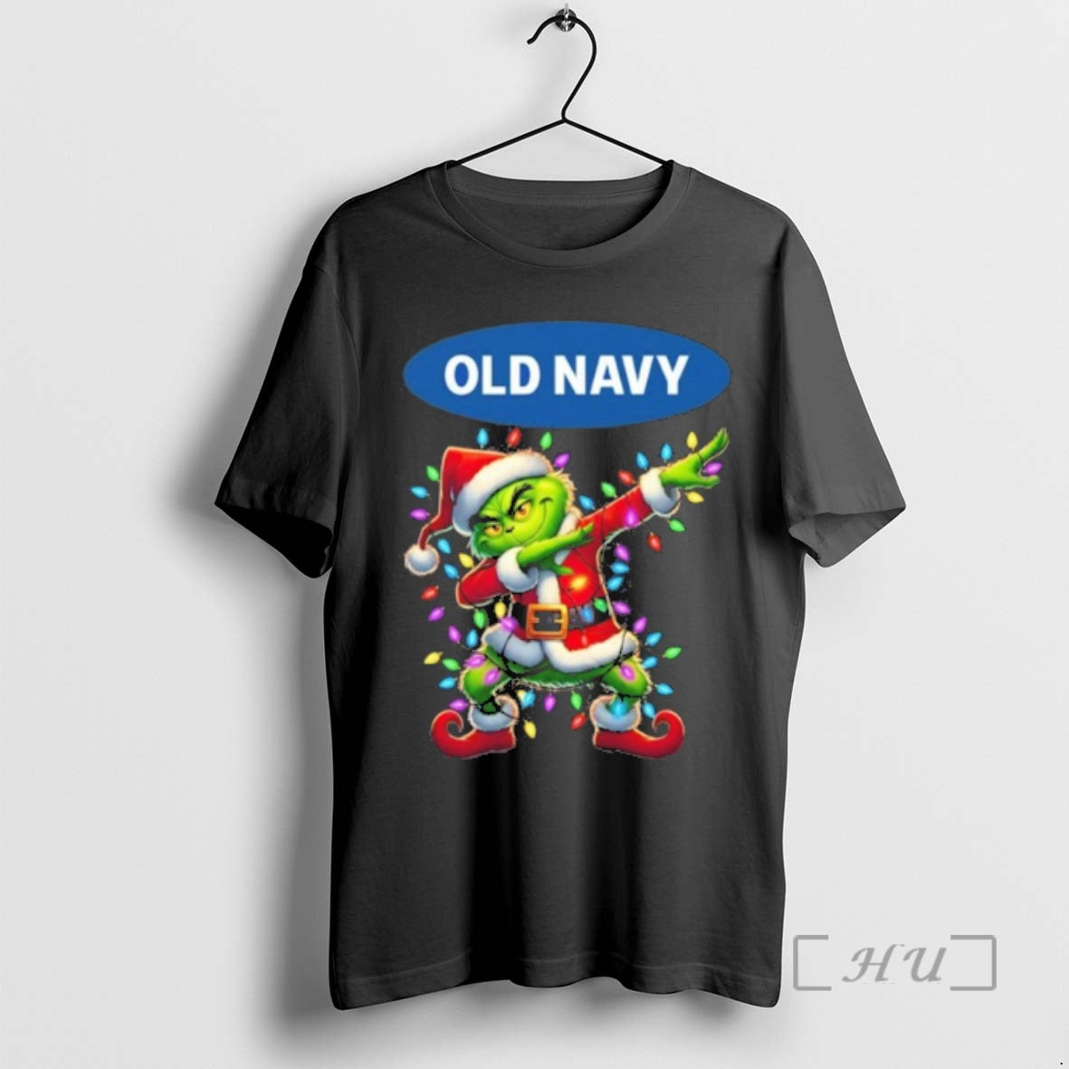 Officials 2025 Old Navy X Santa Grinch Dabbing Light T-Shirts, Hoodie, Sweatshirt | InkNestWear.com