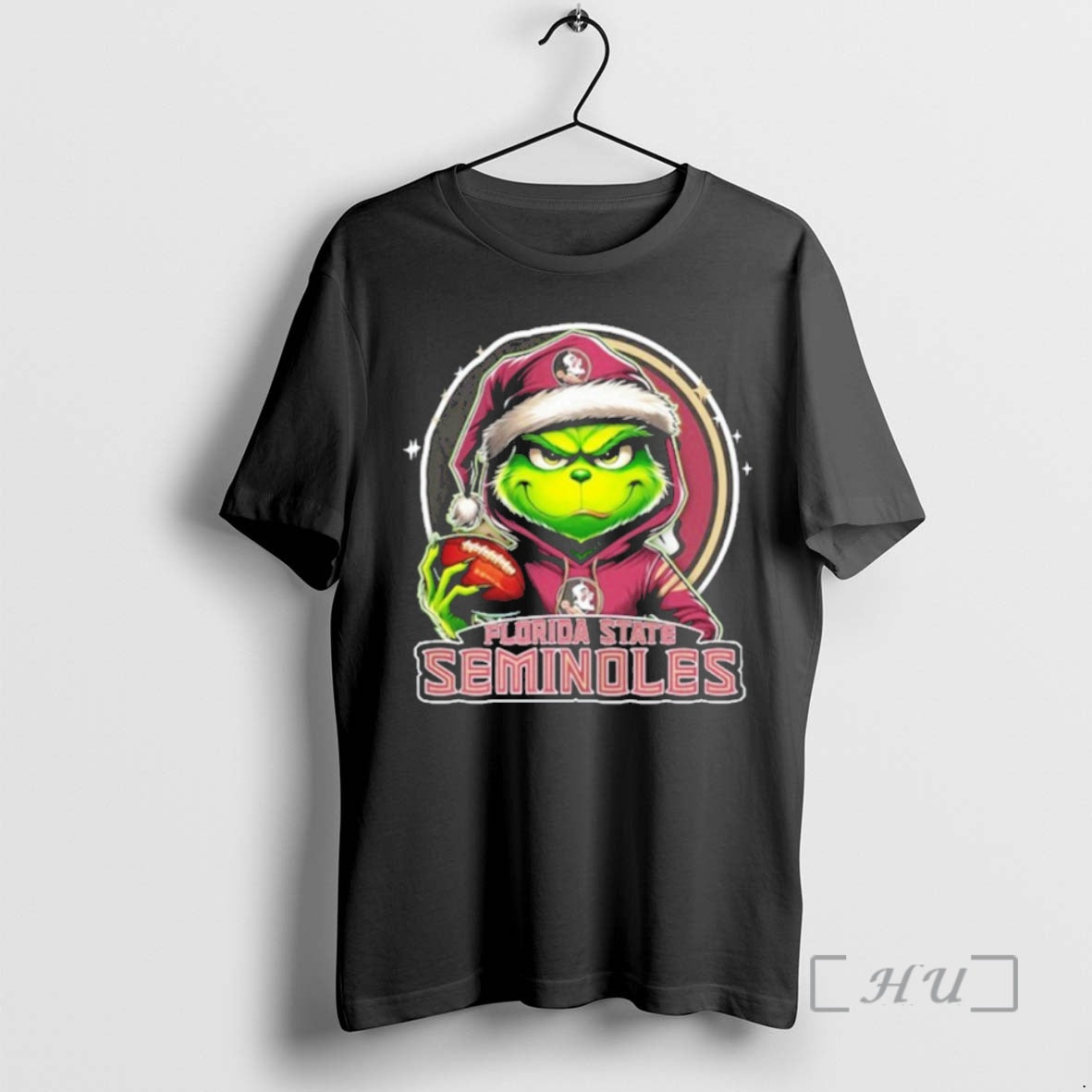 Officials 2025 Santa Grinch X Florida State Seminoles Logo Baseball T-Shirts, Hoodie, Sweatshirt | InkNestWear.com