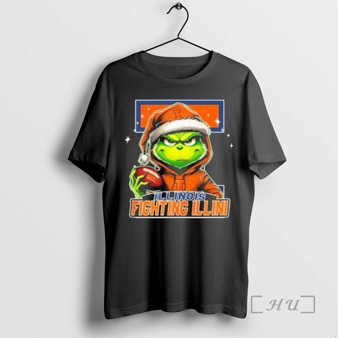 Officials 2025 Santa Grinch X Illinois Fighting Illini Logo Baseball T-Shirts, Hoodie, Sweatshirt | InkNestWear.com