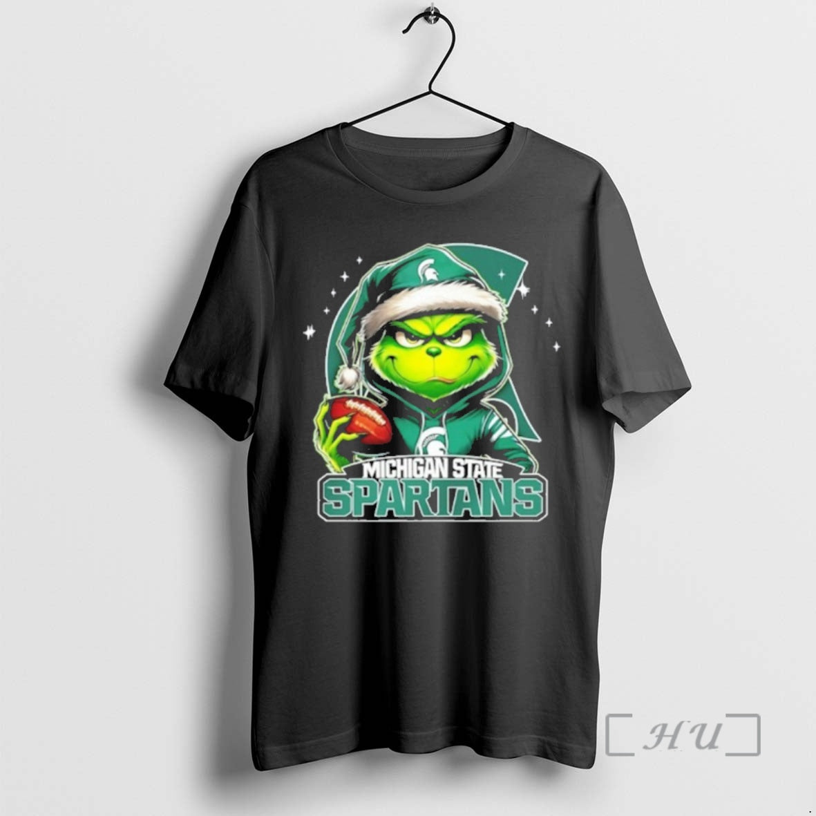 Officials 2025 Santa Grinch X Michigan State Spartans Logo Baseball T-Shirts, Hoodie, Sweatshirt | InkNestWear.com