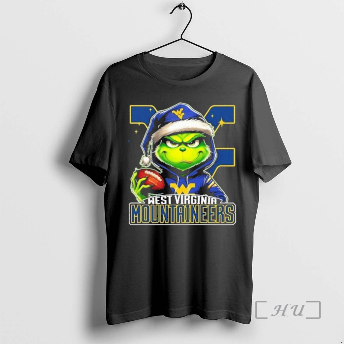 Officials 2025 Santa Grinch X West Virginia Mountaineers Logo Baseball T-Shirts, Hoodie, Sweatshirt | InkNestWear.com
