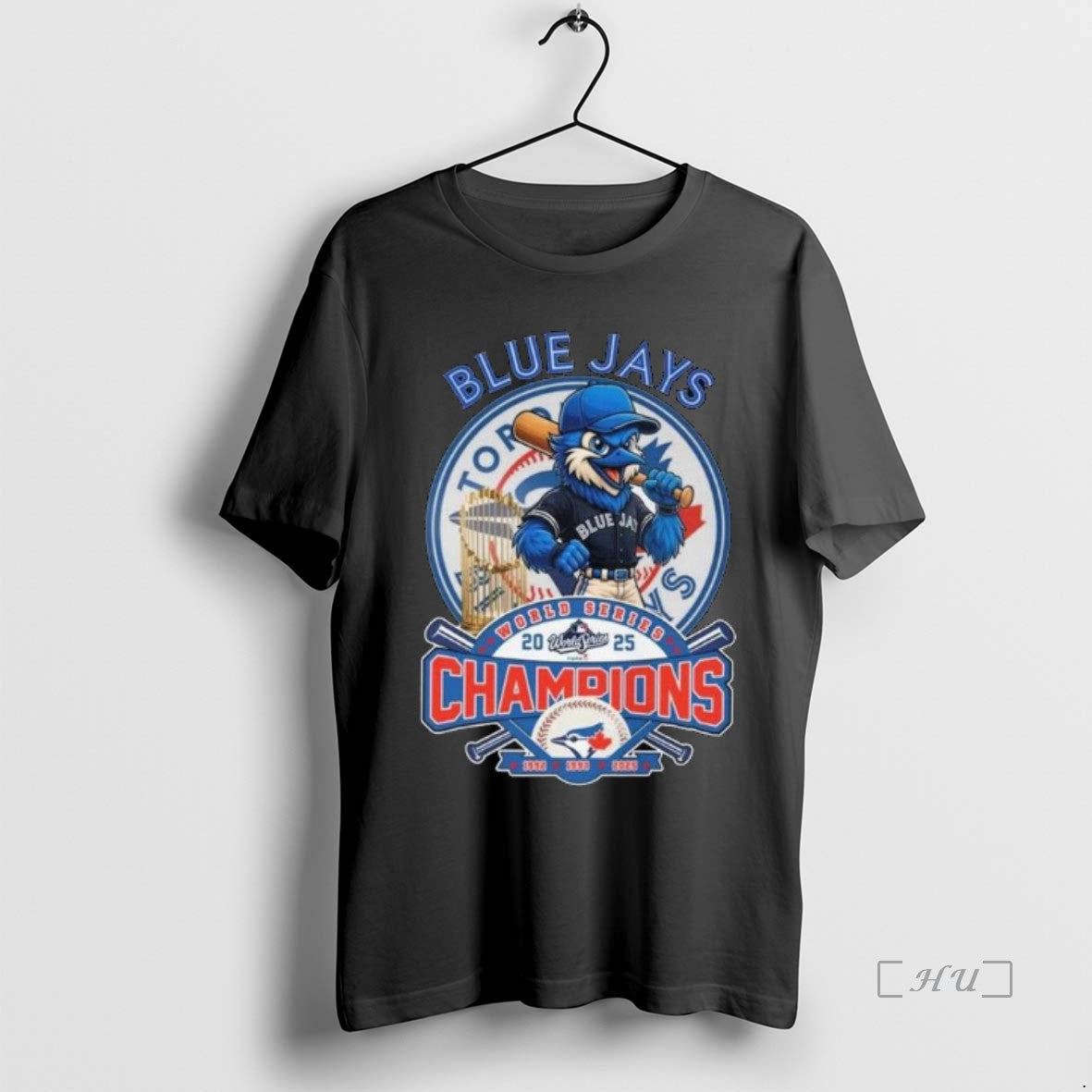 Officials 2025 Toronto Blue Jays Baseball World Series Champions Funny Mascot Long Sleve Premium T-Shirts, Hoodie, Sweatshirt