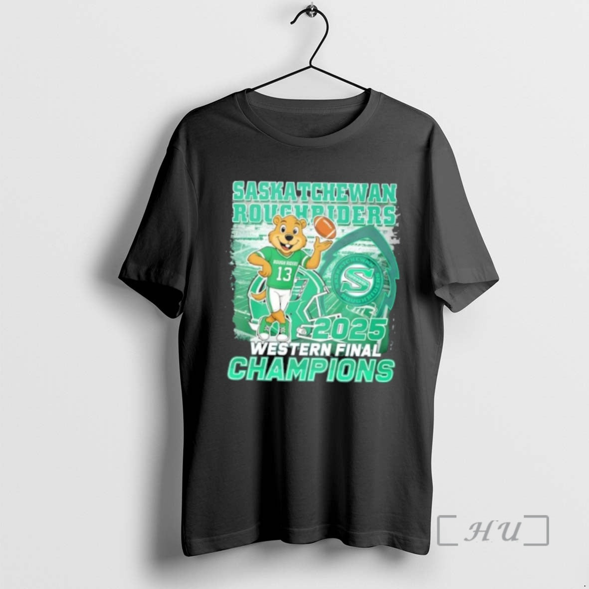 Officials 2025 Western Final Champions Saskatchewan Roughriders Mascot T-Shirts, Hoodie, Sweatshirt | InkNestWear.com