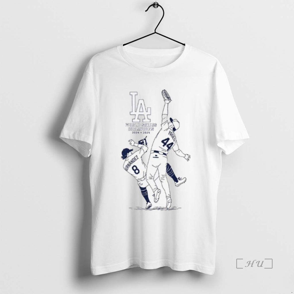 Officials 2025 World Series Champions La Pages And Hernandez Catch T-Shirts, Hoodie, Sweatshirt | InkNestWear.com