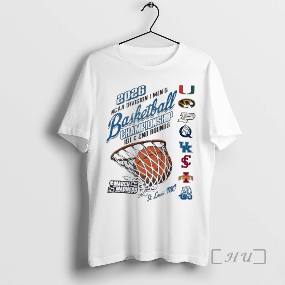 Officials 2026 Ncaa Di Mens Basketball Championship Regional 8 Teams St Premium T Shirts Sweater
