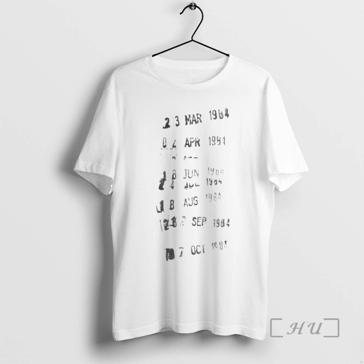 Officials 23 Mar 1984 02 Apr 1984 Library Stamp T-Shirts, Hoodie, Sweatshirt | InkNestWear.com