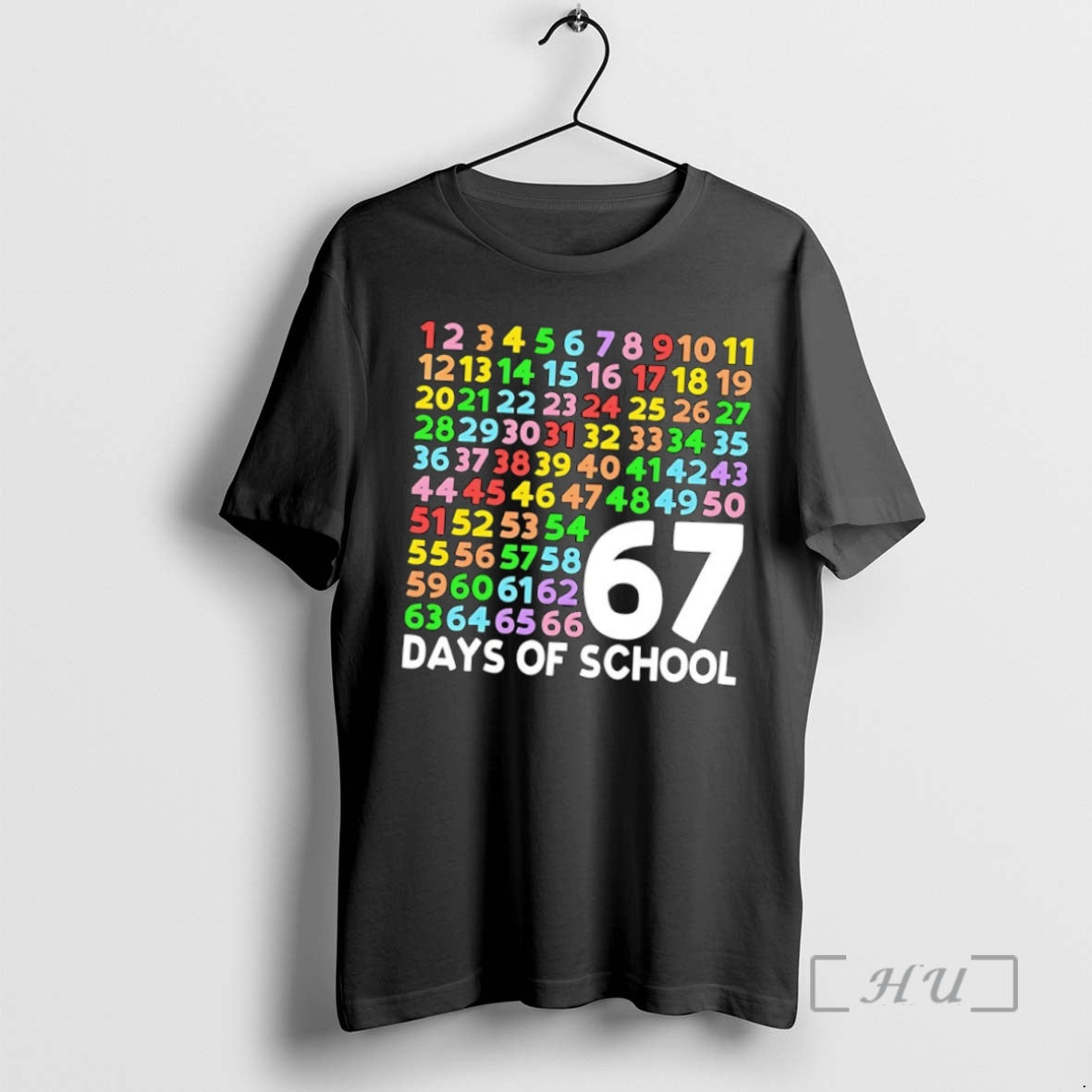 Officials 67 Days Of School Six Seven Meme T-Shirts, Hoodie, Sweatshirt | InkNestWear.com