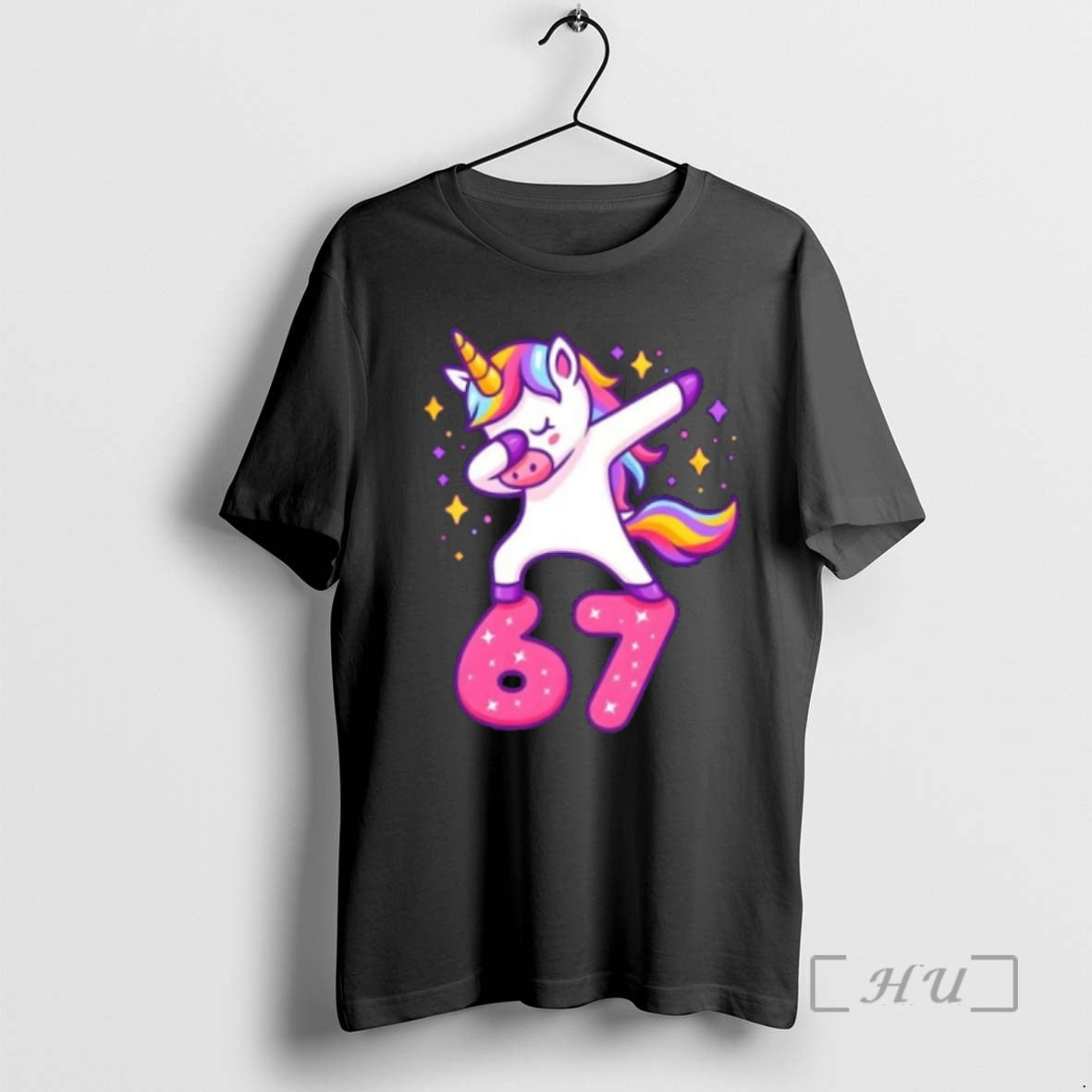 Officials 67 Unicorn Six Seven 6 7 Meme Brainrot T-Shirts, Hoodie, Sweatshirt | InkNestWear.com