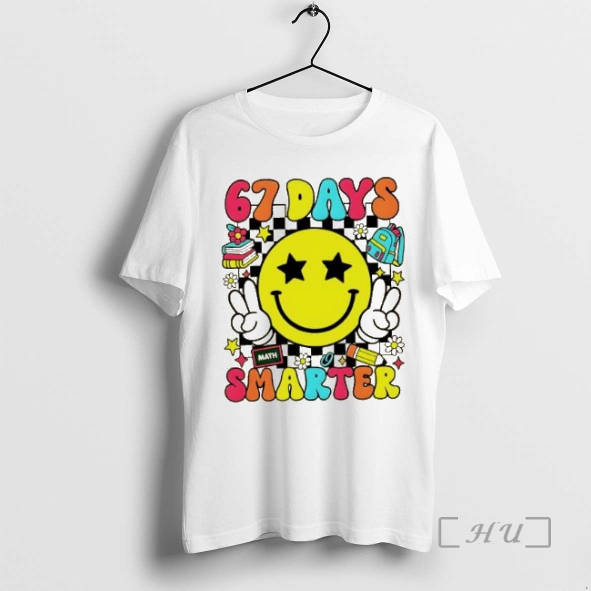 Officials 67th Day Of School 67 Days Smarter Students Teacher T-Shirts, Hoodie, Sweatshirt | InkNestWear.com