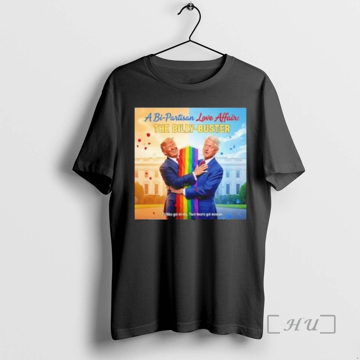 Officials A Bi Partisan Love Affair The Billy Buster Trump And Bill Clinton Trump Bubba T-Shirts, Hoodie, Sweatshirt
