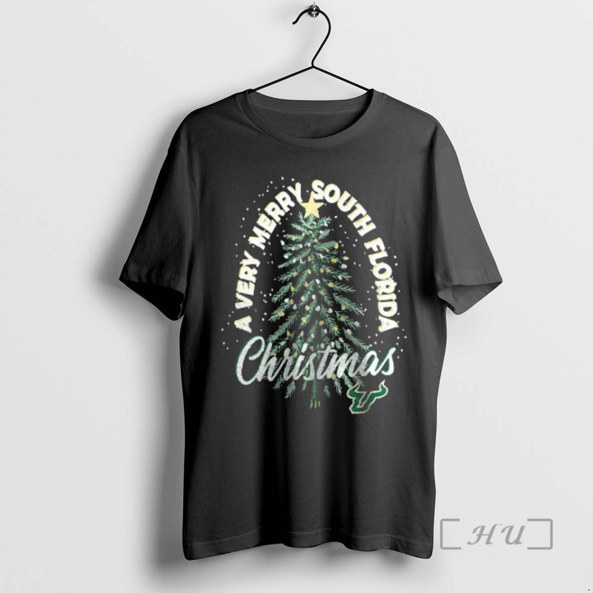 Officials A Very Merry South Florida Bulls Christmas Tree T-Shirts, Hoodie, Sweatshirt | InkNestWear.com