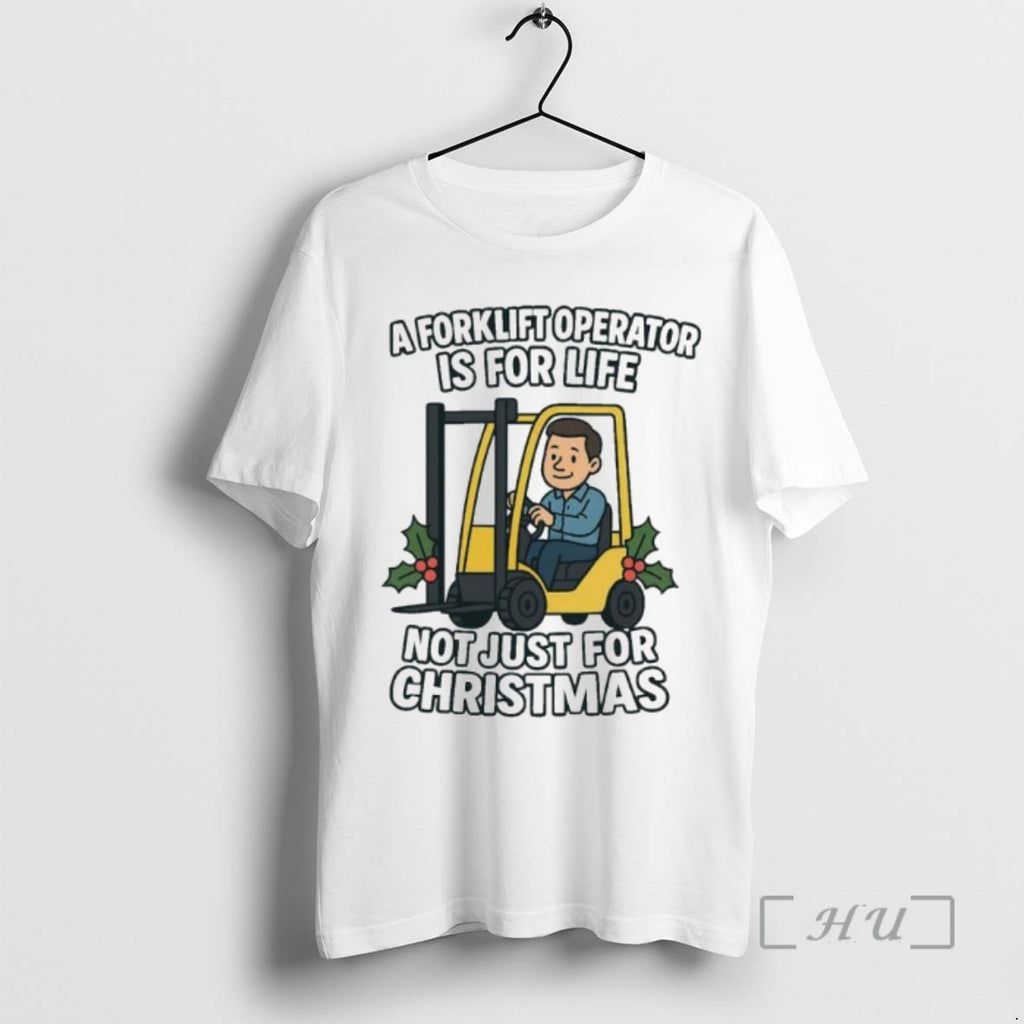 Officials A Forklift Operator Is For Life Not Just For Christmas Ornaments T-Shirts, Hoodie, Sweatshirt | InkNestWear.com