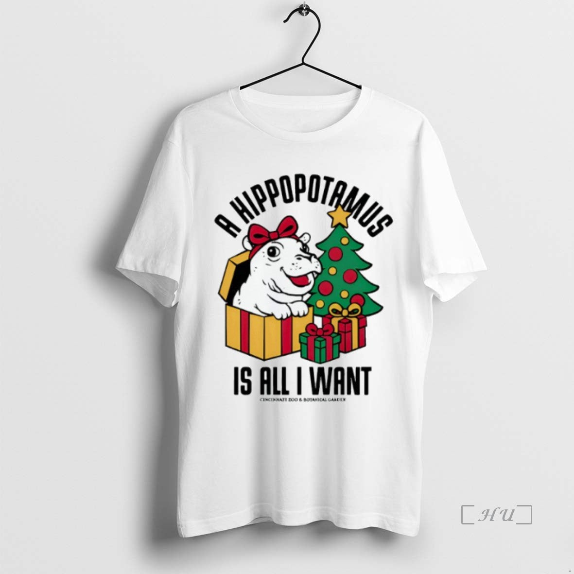 Officials A Hippopotamus Is All I Want Christmas T-Shirts, Hoodie, Sweatshirt | InkNestWear.com