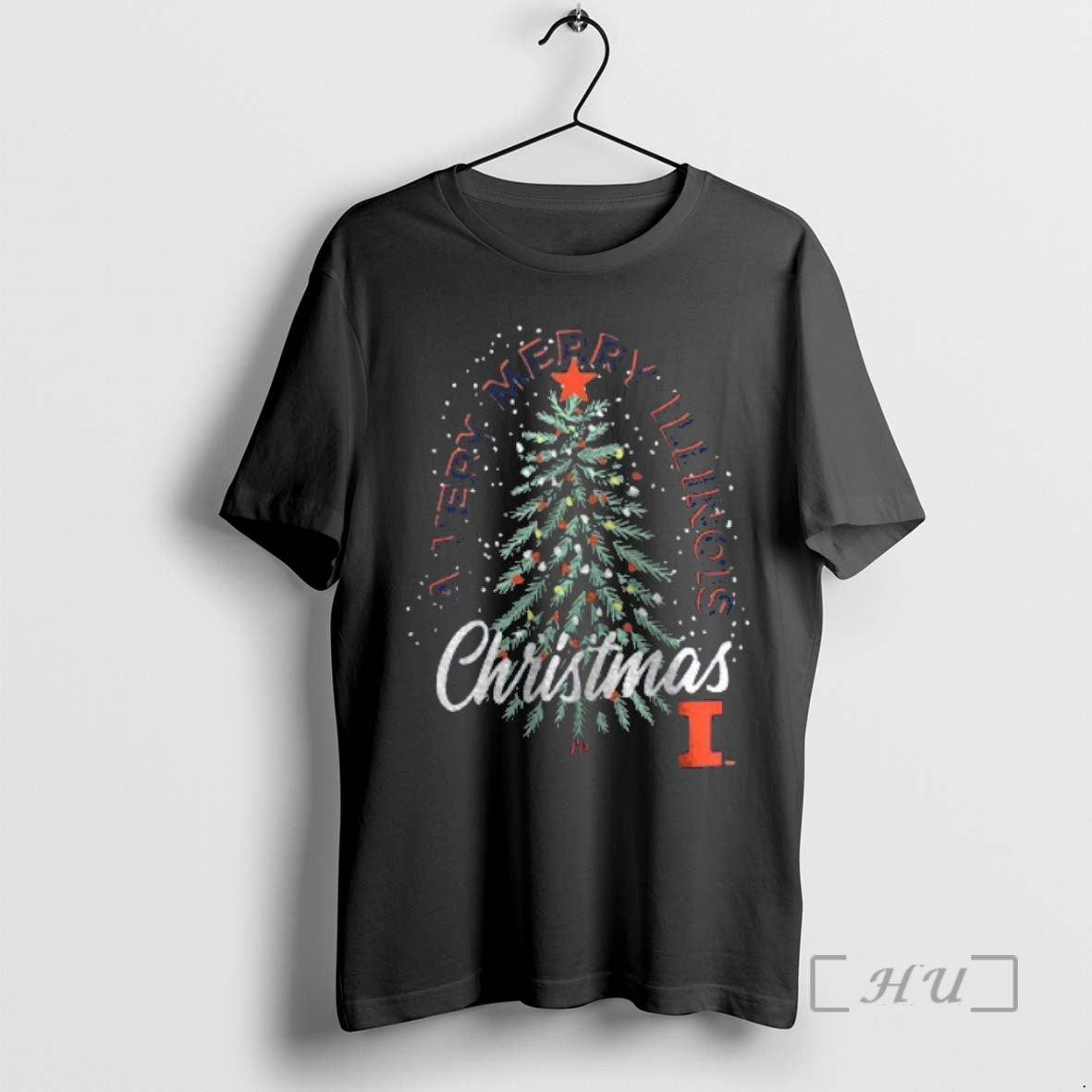 Officials A Very Merry Arizona Christmas Tree Illinois Fighting Illini T-Shirts, Hoodie, Sweatshirt | InkNestWear.com