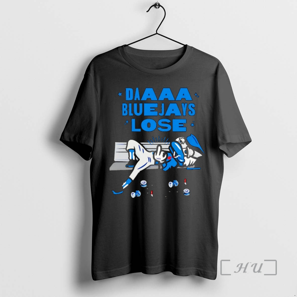 Officials Ace Toronto Blue Jays Mascot Middle Finger Daaaa Blue Jays Lose Christmas Premium T-Shirts, Hoodie, Sweatshirt