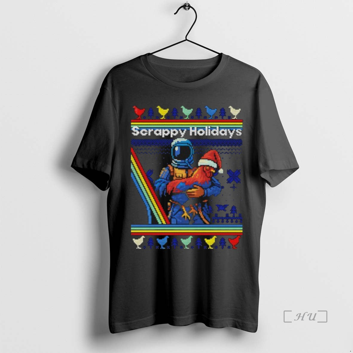 Officials Arc Raiders Scrappy Holidays Ugly Christmas T-Shirts, Hoodie, Sweatshirt | InkNestWear.com
