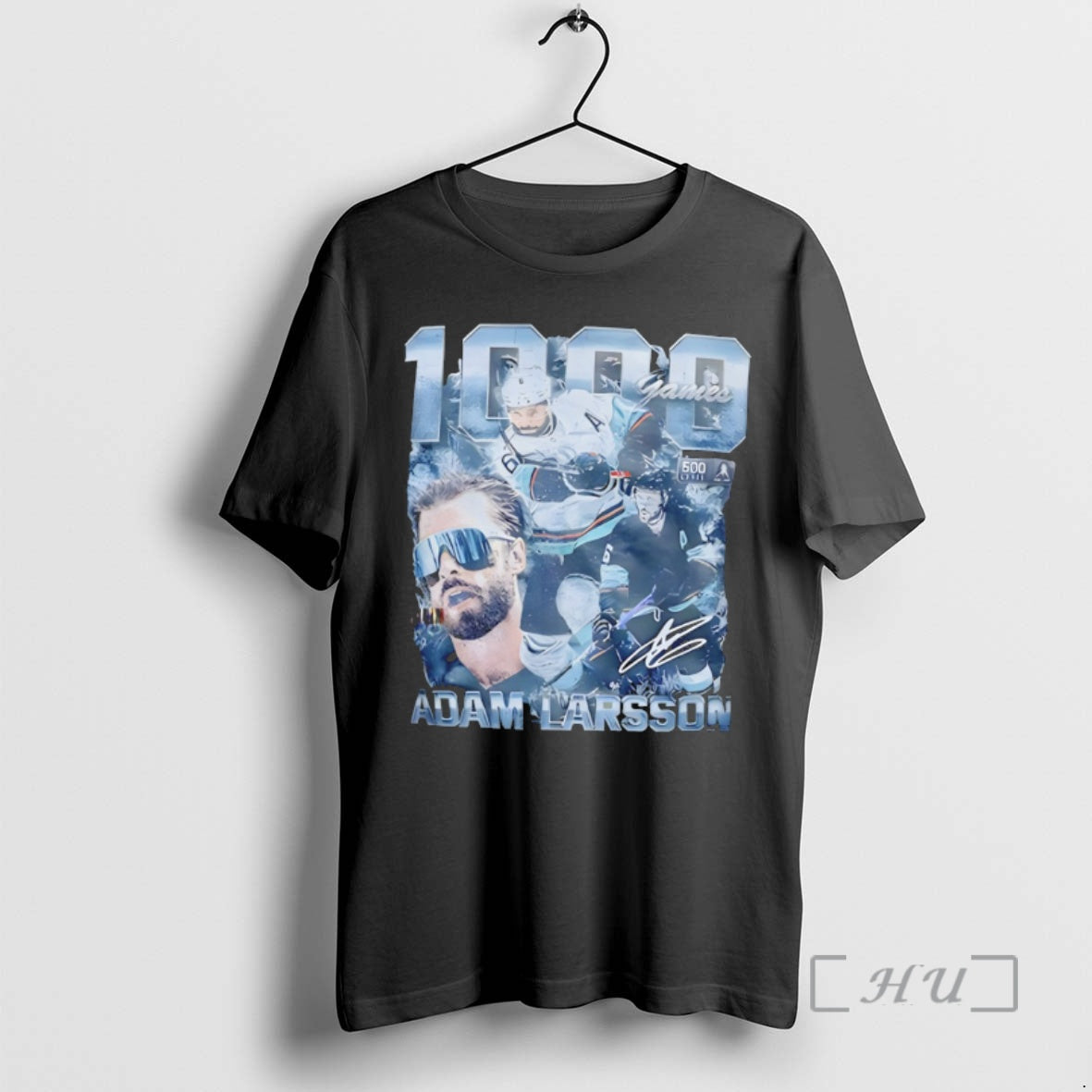 Officials Adam Larsson Seattle Kraken Nhl Hockey 1000 Games Wanted