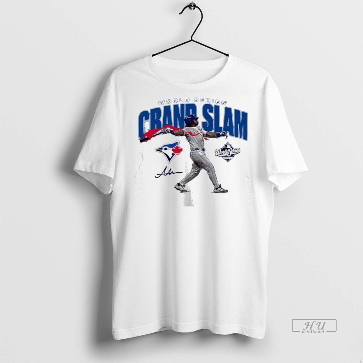 Officials Addison Barger Toronto Blue Jays 2025 World Series Grand Slam Signature Premium T-Shirts, Hoodie, Sweatshirt