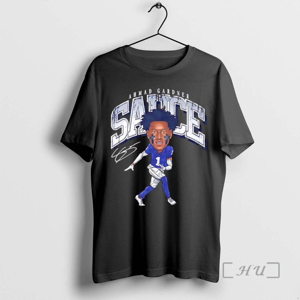 Officials Ahmad Sauce Gardner Caricature Indianapolis Colts T-Shirts, Hoodie, Sweatshirt | InkNestWear.com