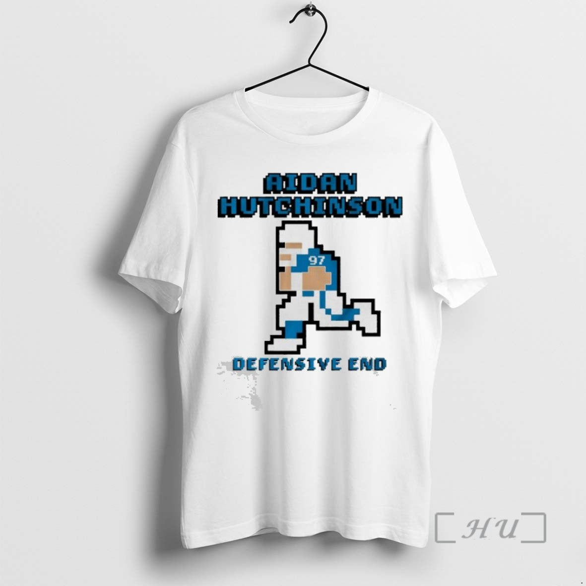 Officials Aidan Hutchinson Defensive End Retro Baller T Shirt Sweater