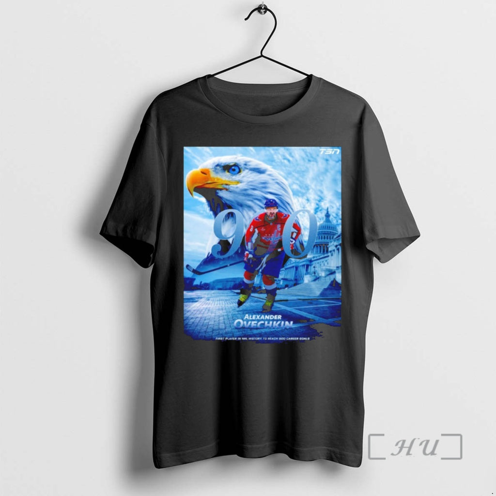 Officials Alexander Ovechkin Washington Capitals 900 First Player In Nhl History To Reach 900 Career T-Shirts, Hoodie,...