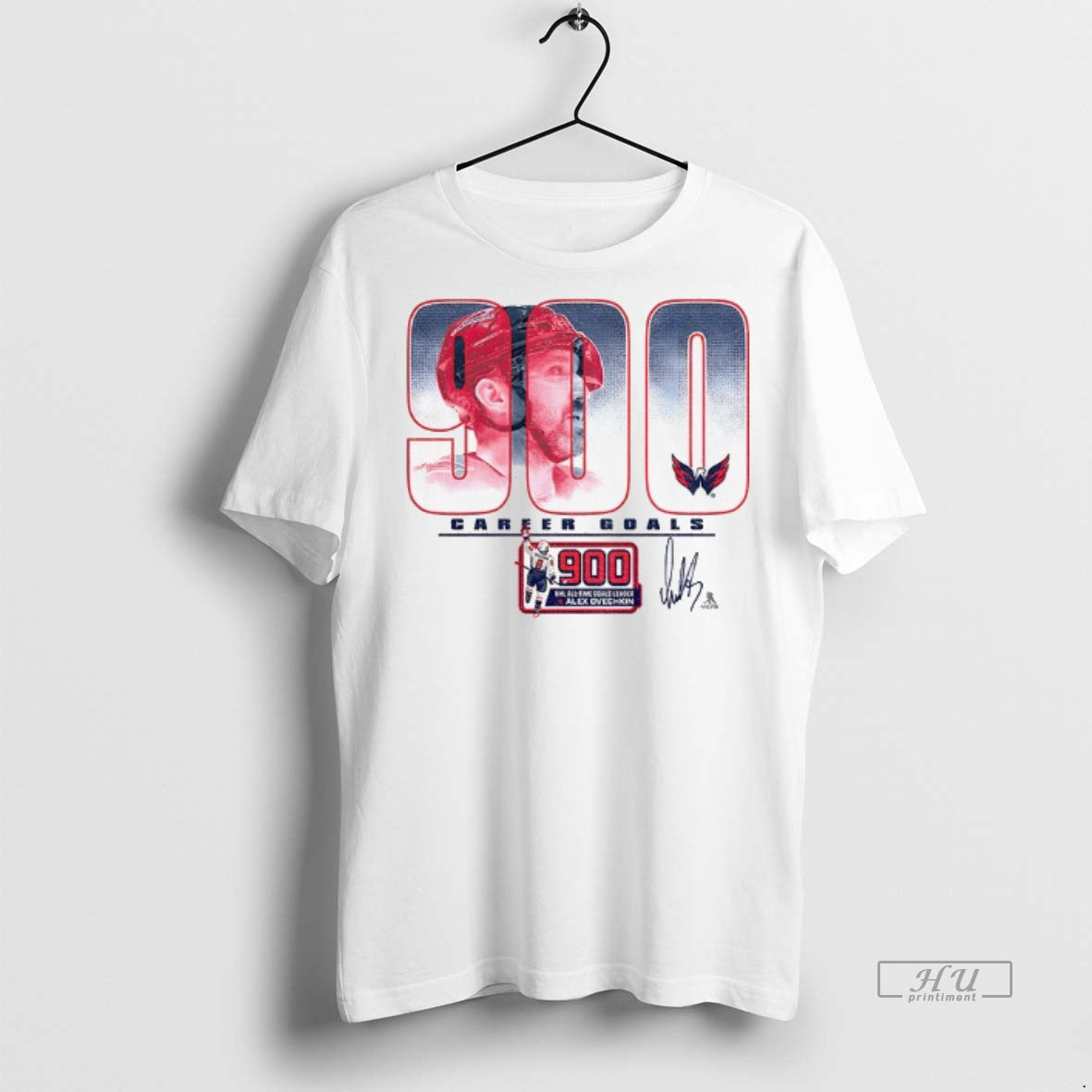 Officials Alexander Ovechkin Washington Capitals 900th Career Goal Hockey Nhl Signature Vintage Premium T-Shirts, Hoodie,...