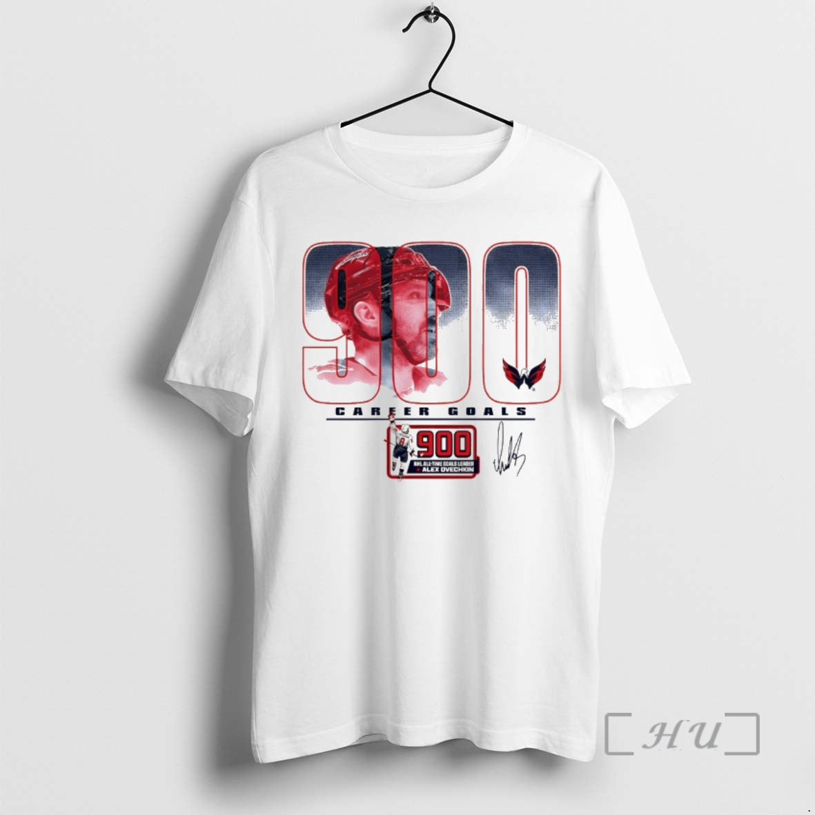 Officials Alexander Ovechkin Washington Capitals 900th Career Goal Signature T-Shirts, Hoodie, Sweatshirt | InkNestWear.com