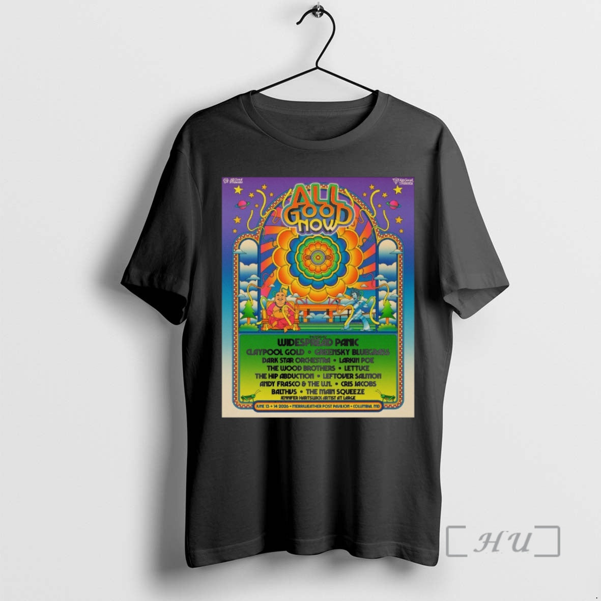 Officials All Good Now 2 Nights Of Widespread Panic June 13 14 2026 Merriweather Post T-Shirts, Hoodie, Sweatshirt