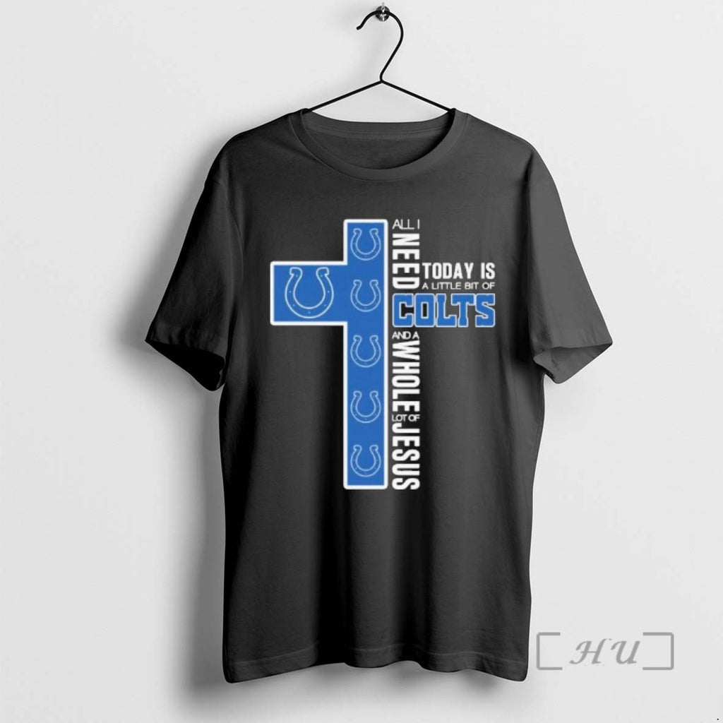 Officials All I Need Today Is A Little Bit Of Indianapolis Colts Logo And T-Shirts, Hoodie, Sweatshirt | InkNestWear.com