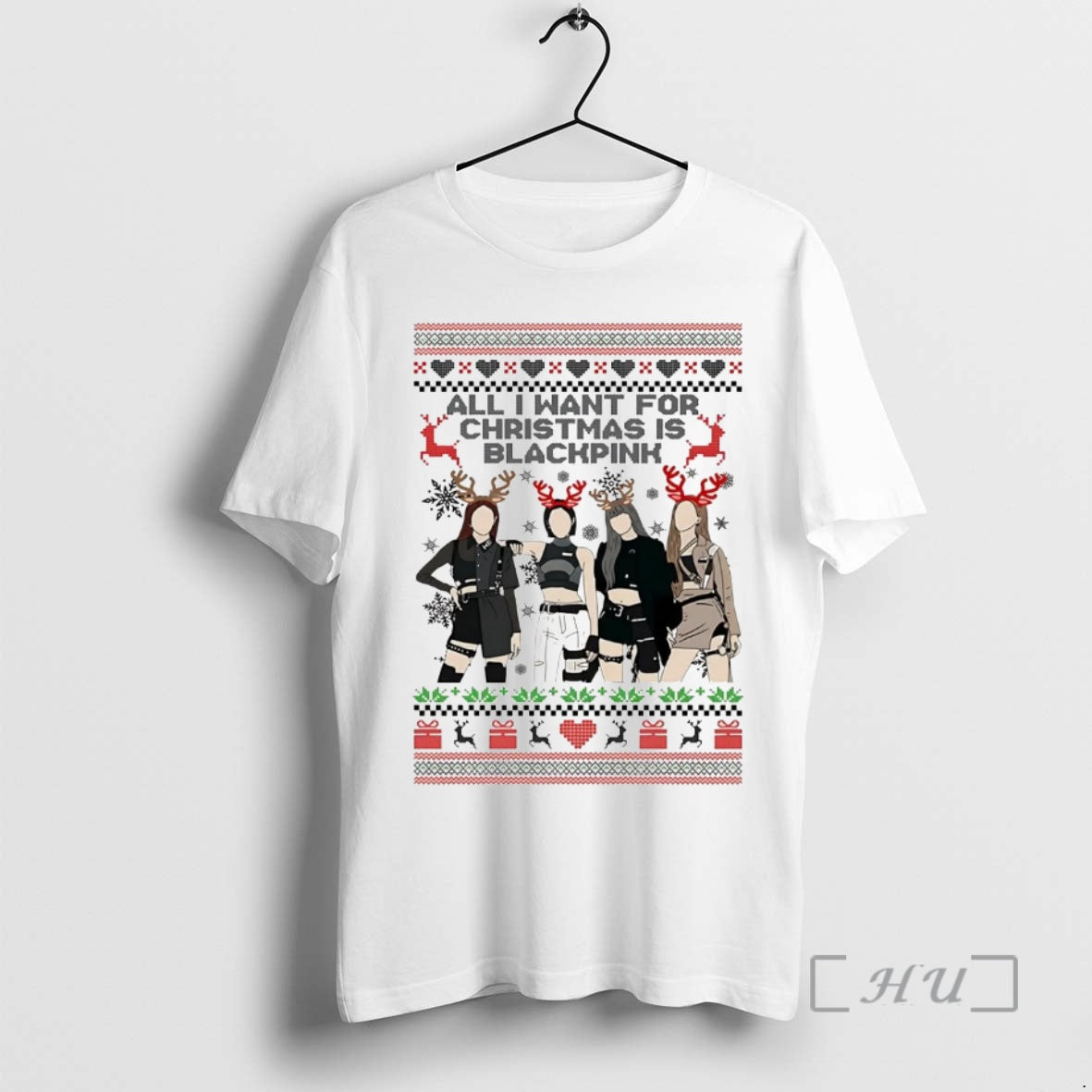 Officials All I Want For Christmas Is Blackpink T-Shirts, Hoodie, Sweatshirt | InkNestWear.com