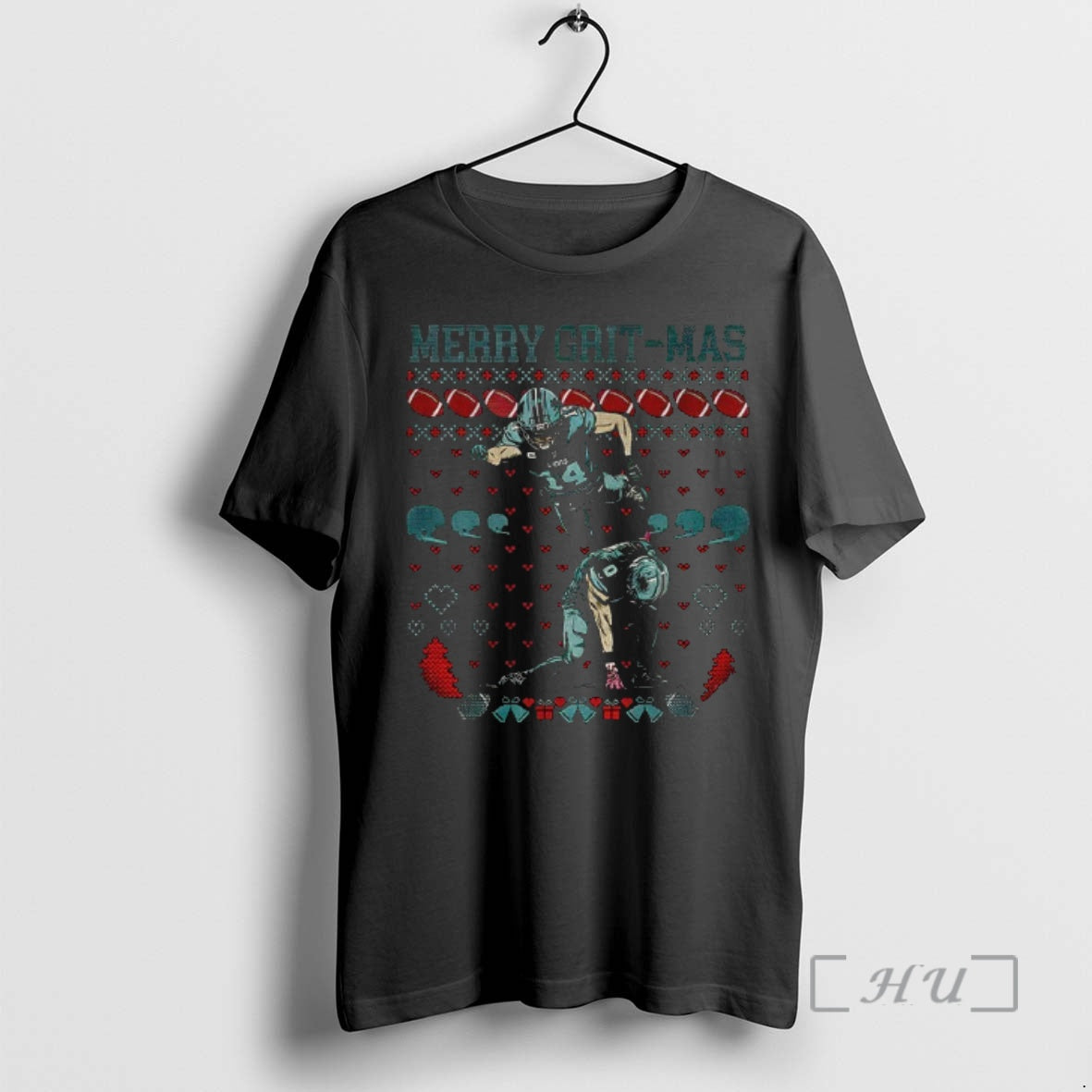 Officials Amon Ra St Brown Funny Merry Grit Mas Detroit Lions Ugly Christmas Premium T-Shirts, Hoodie, Sweatshirt