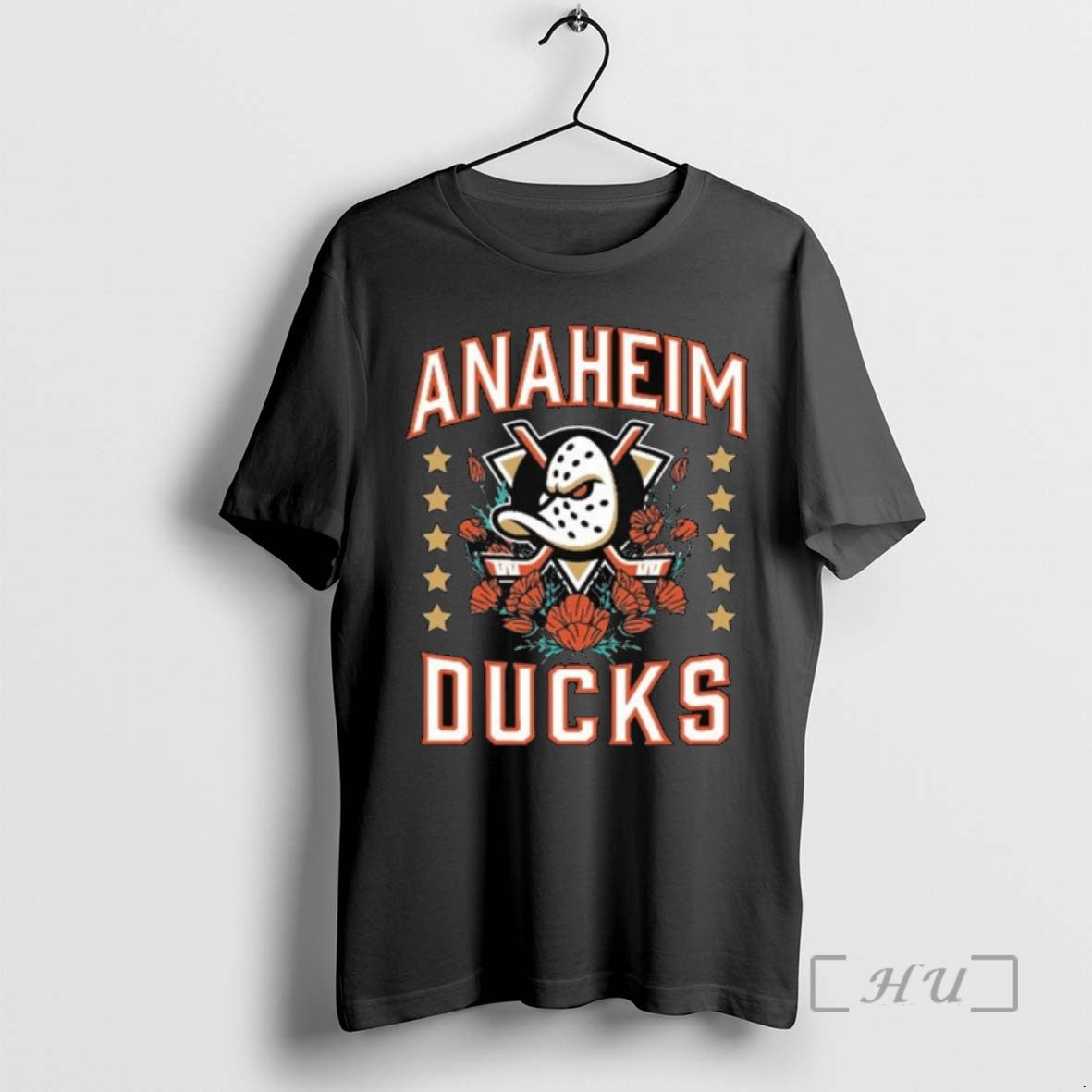 Officials Anaheim Ducks Ice Poppy 2025 Long Sleve T Shirt Sweater