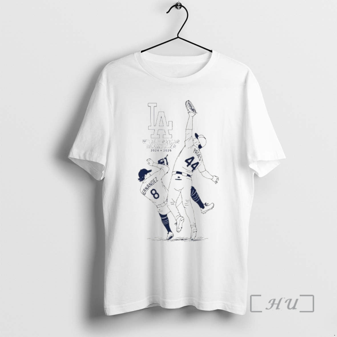 Officials Andy Pages And Kike Hernandez Catch Illustration Los Angeles Dodgers 24 25 World Series T-Shirts, Hoodie,...