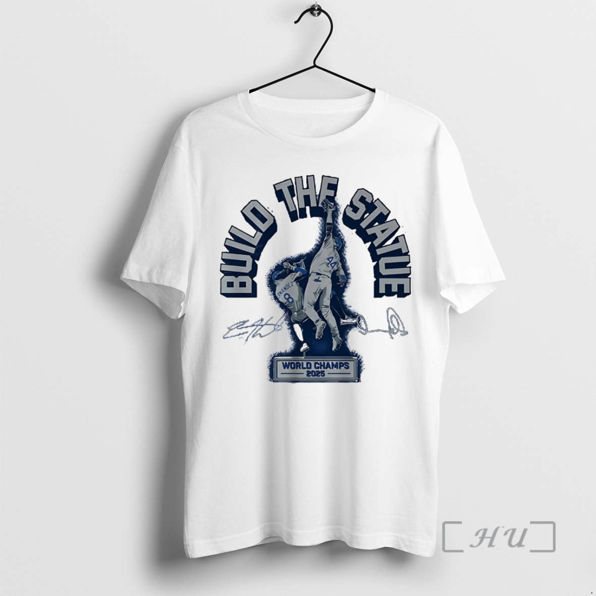 Officials Andy Pages And Kike Hernandez Build The Statue World Champions 2025 T-Shirts, Hoodie, Sweatshirt | InkNestWear.com