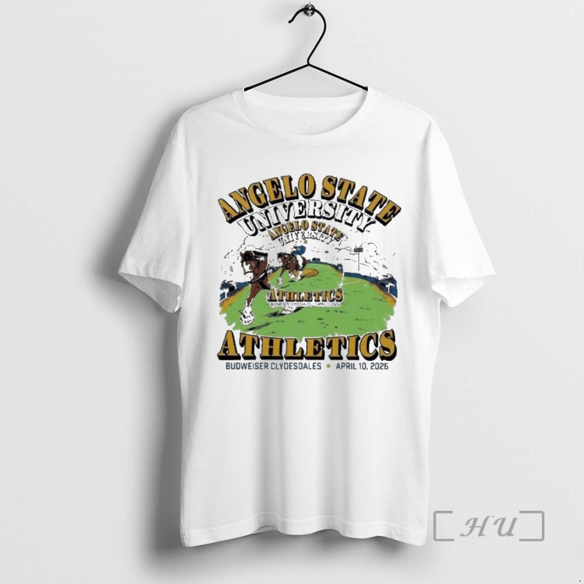 Officials Angelo State University Athletics Budweiser Clydesdales April 10 2026