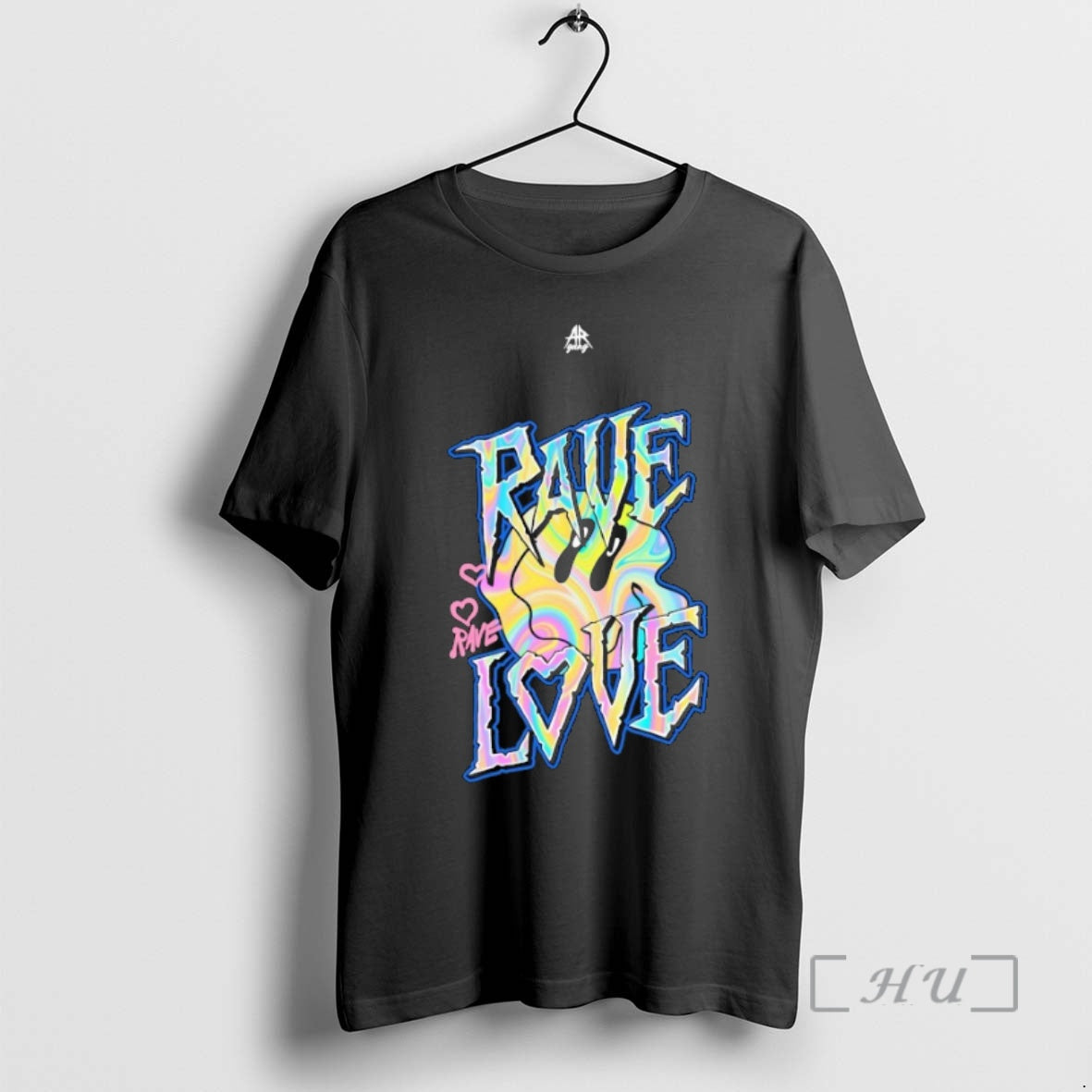 Officials Ar Gang Rave Love Smiley T-Shirts, Hoodie, Sweatshirt | InkNestWear.com