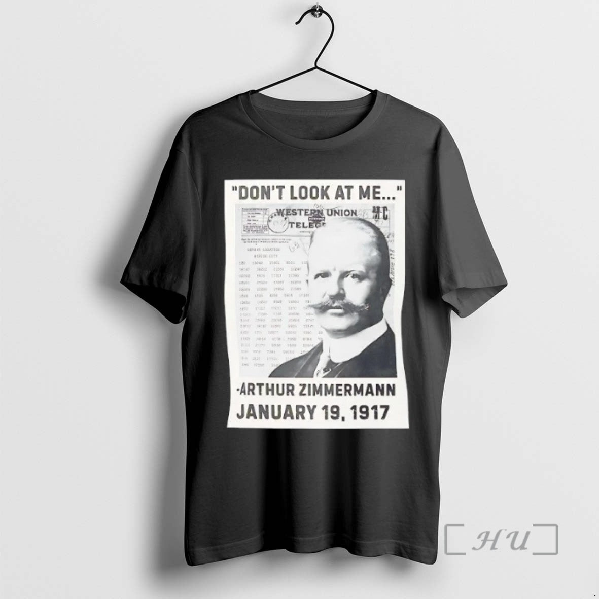 Officials Arthur Zimmerman Dont Look At Me January 19 1917 Shirts Sweater