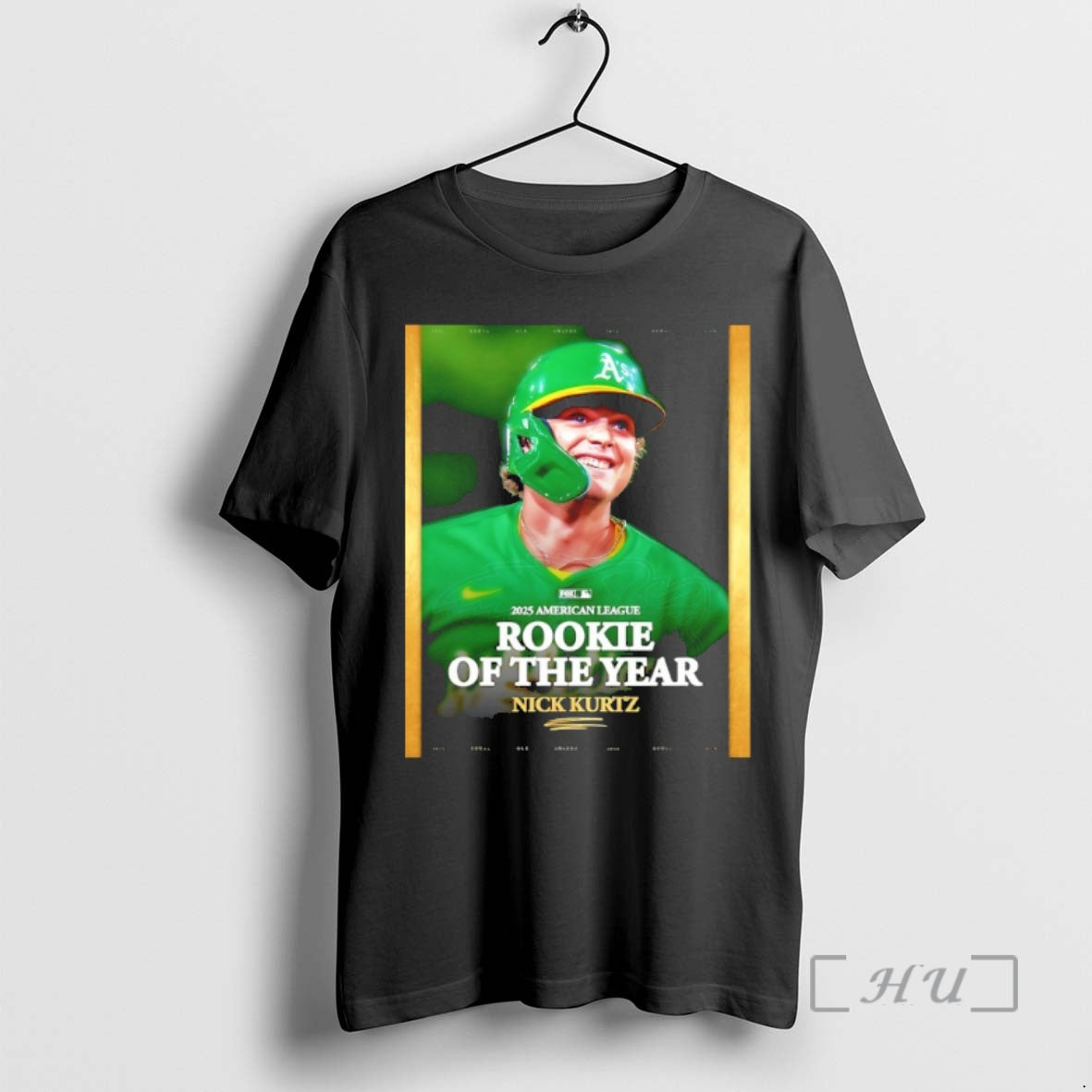 Officials Athletics Baseball Nick Kurtz Is The 2025 Al Rookie Of The Year Premium T-Shirts, Hoodie, Sweatshirt