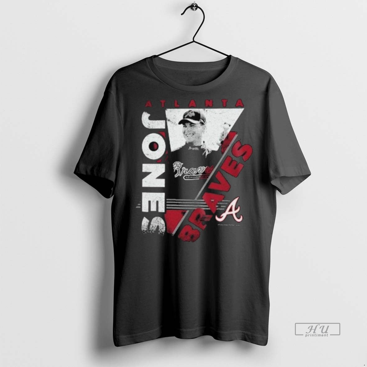 Officials Atlanta Braves Chipper Jones Mitchell Ness In The Zone Player Graphic 2025 Long Sleve T-Shirts, Hoodie, Sweatshirt