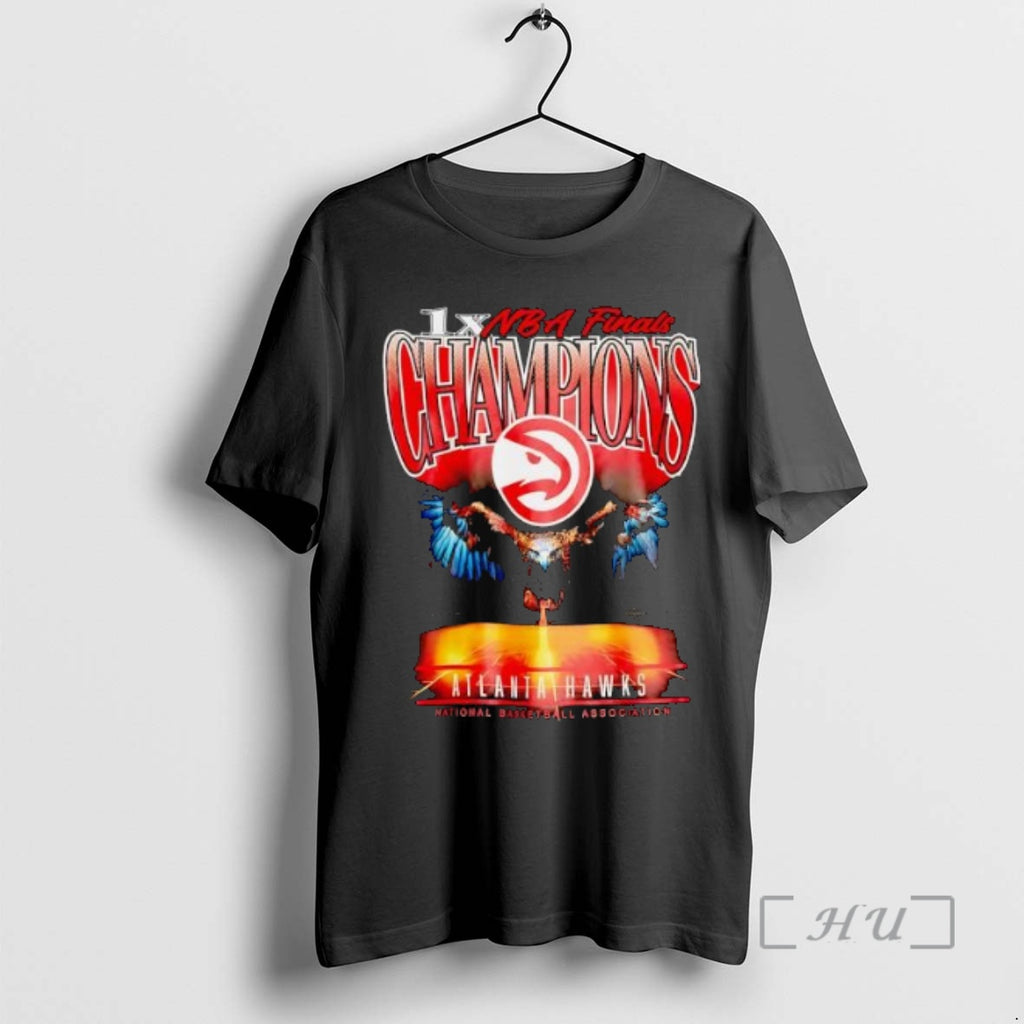 Officials Atlanta Hawks 1x Nba Finals Champions Graphic T-Shirts, Hoodie, Sweatshirt | InkNestWear.com