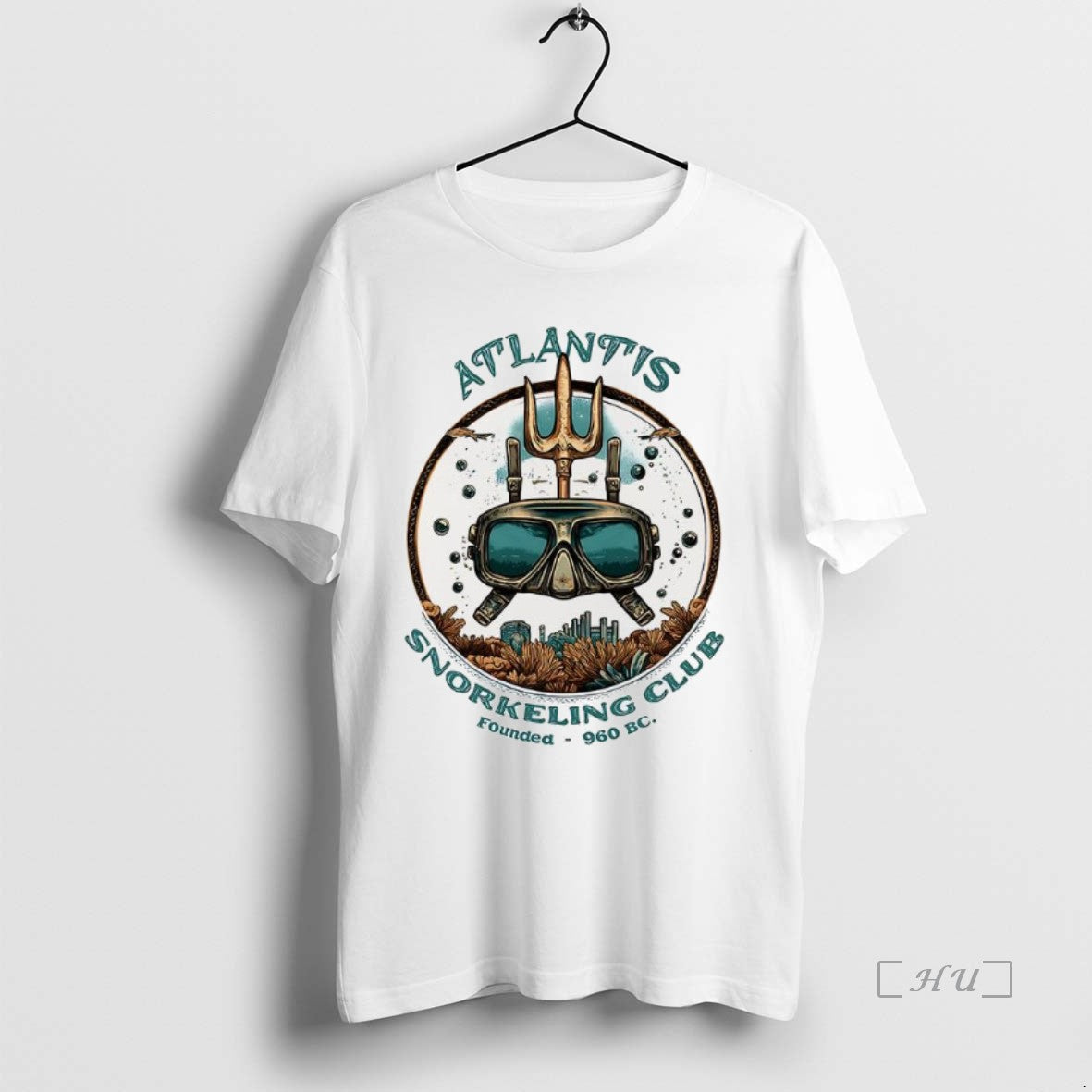 Officials Atlantis Snorkeling Club Founded 960 Bc Logo T-Shirts, Hoodie, Sweatshirt | InkNestWear.com