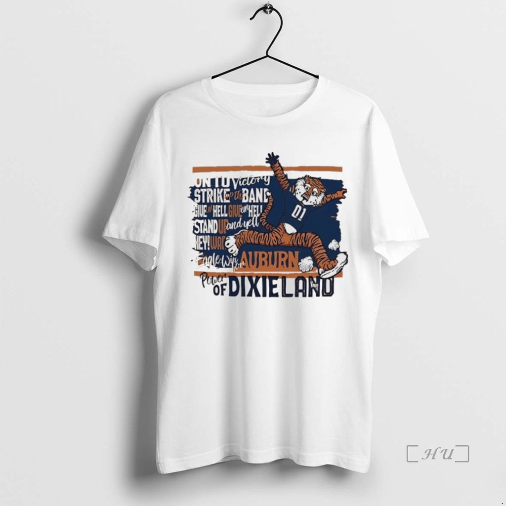 Officials Auburn Tigers On To Victory Strike Up The Bang Power Of Dixieland Premium T-Shirts, Hoodie, Sweatshirt