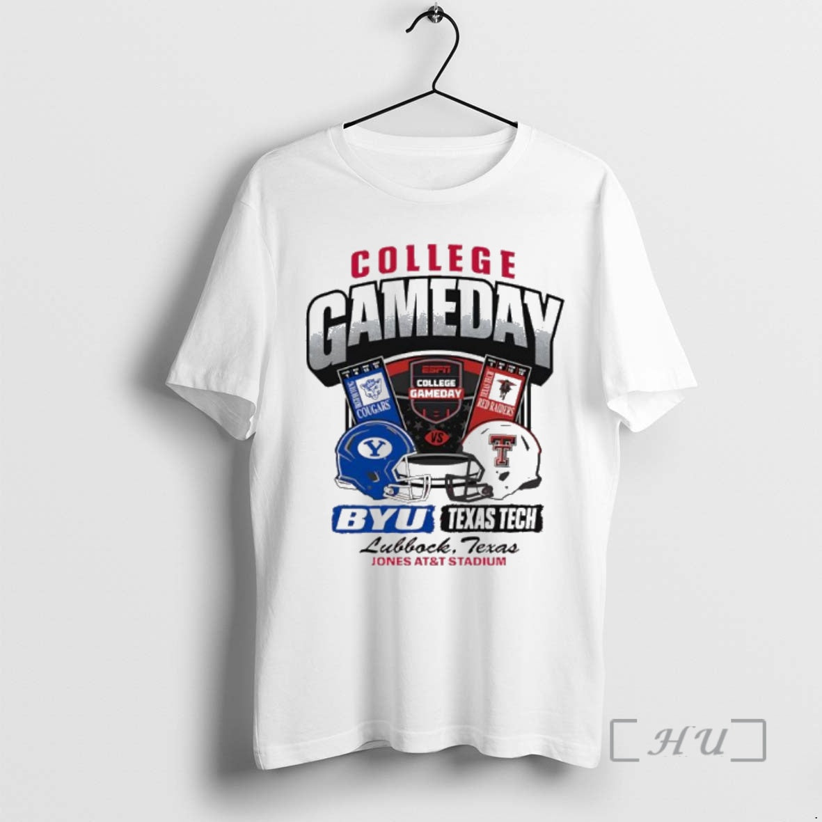 Officials Byu Vs Texas Tech 2025 College Gameday Ticket T-Shirts, Hoodie, Sweatshirt | InkNestWear.com
