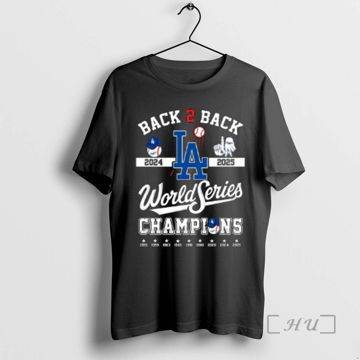 Officials Back 2 Back Los Angeles Dodgers World Series Champions 2 Sided T-Shirts, Hoodie, Sweatshirt | InkNestWear.com